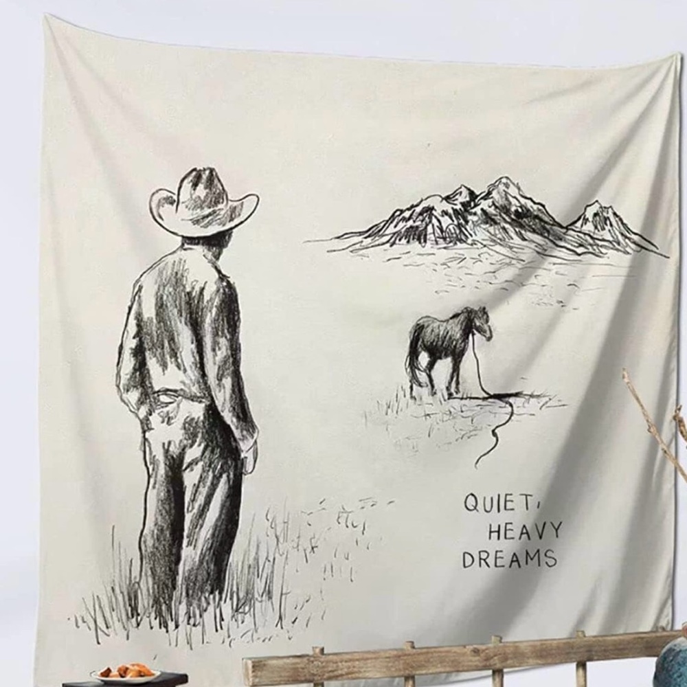 Zach Bryan wall tapestry